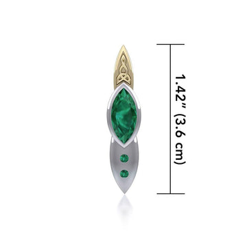 Celtic Knotwork Silver Pendant MPD700 - Jewelry